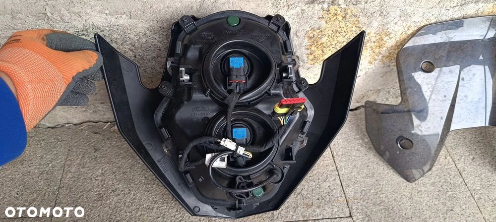 KTM Super Duke 1190 1290 LAMPA PRZÓD Reflektor czasza owiewka Licznik Zegary wypełnienie kierownica przełącznik - 14