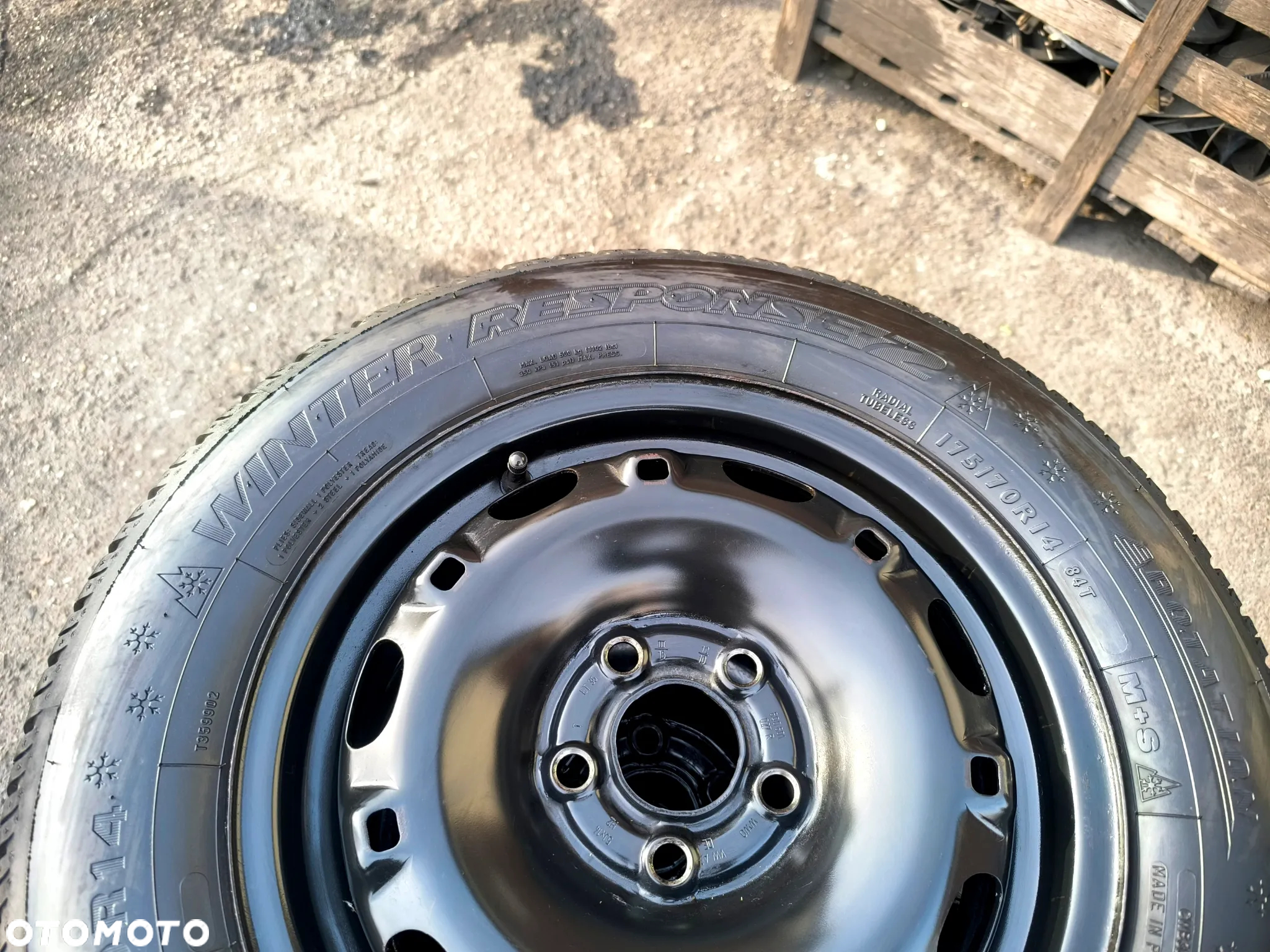 5x100 Felgi Stalowe Stal 14 Koła Zimowe Zima SKODA FABIA PRAKTIK ROOMSTER RAPID SEAT IBIZA CORDOBA TOLEDO IV 4 VW FOX POLO Legnica ALU-RAD 175/70 7mm 22r. - 5