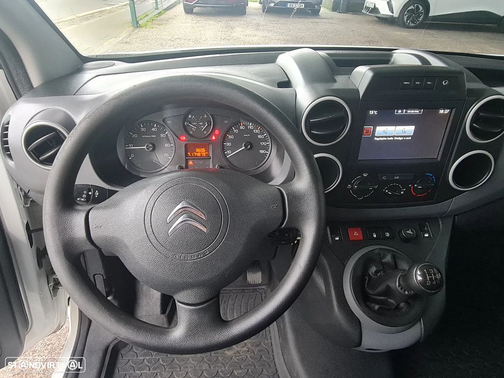 Citroën BERLINGO 1.6Hdi 100CV * 3lug/ GPS/Ac/ c/IVA dedutível * - 20
