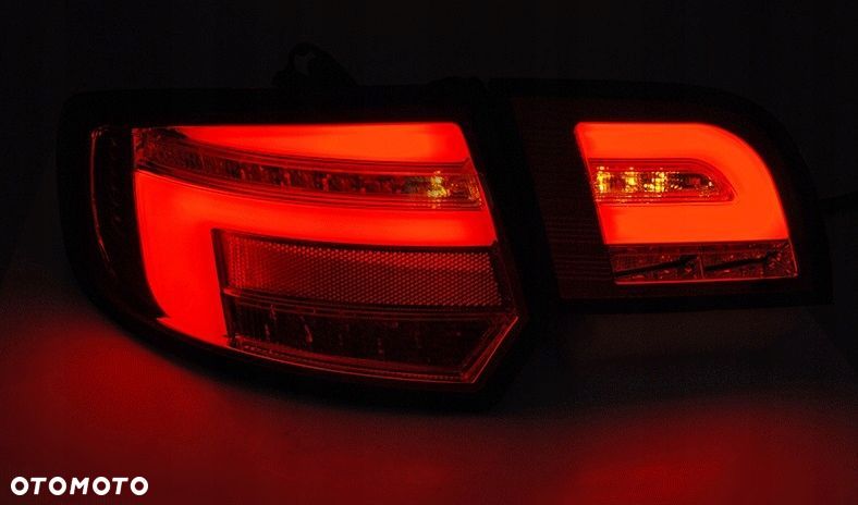 lampy tylne kpl full led bar neon tuning blac audi a3 8p sportback 5d 04-08 - 8