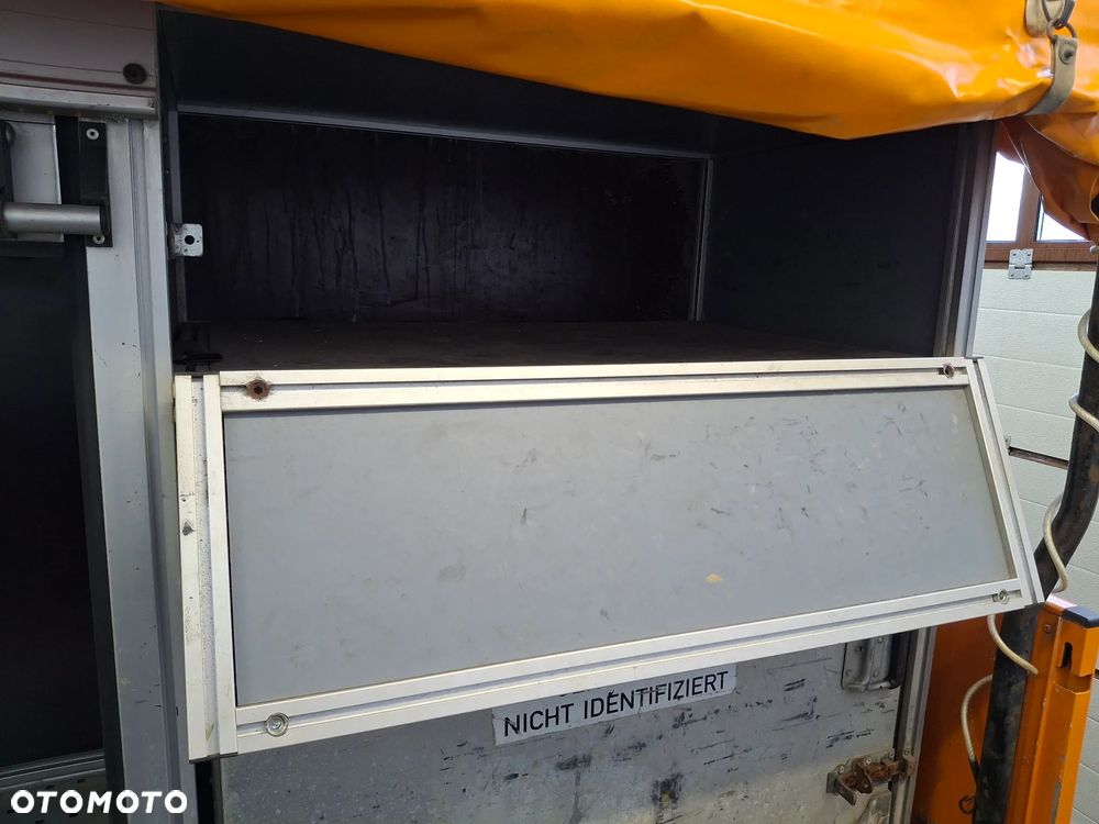 Volkswagen Transporter T5 Lift Doka Brygadówka Serwisowy Drogowy Półki Szuflady Warsztat Auto Warsztat Służba Drogowa Pomarańczowy Mobilny Serwis - 14