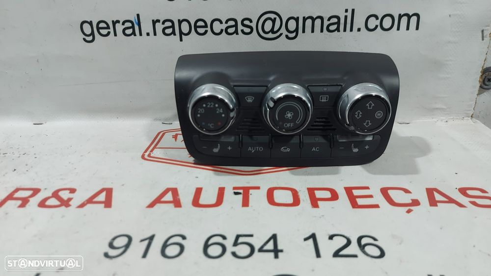 Comando Sofagem Climatronic Auto Rádio Audi 8J Original - 1