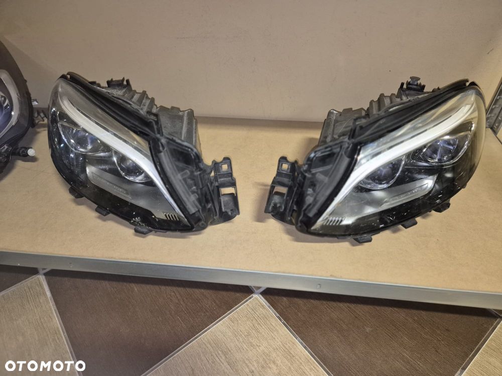MERCEDES GLE 166 COUPE Lampa Lampy Reflektor Reflektory z modułami demontaż PRAWA LEWA