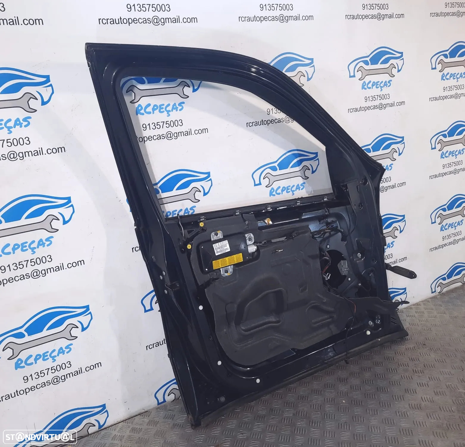 PORTA PORTAS FRENTE FRONTAL ESQUERDA BMW X5 E53 41517211423  MOTOR PUXADOR VIDRO - 8
