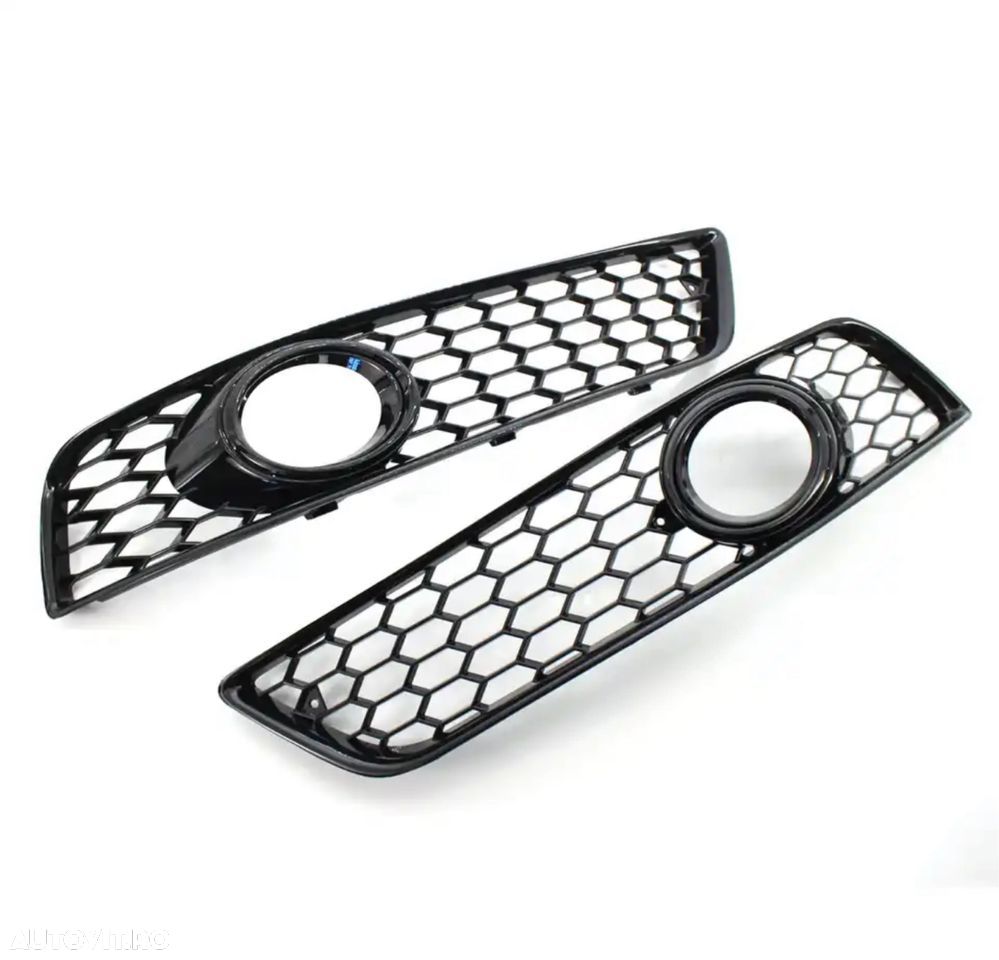 Grile Bara Fata Ornament Proiectoare Audi A3 8P FL 2009-2013 - 2