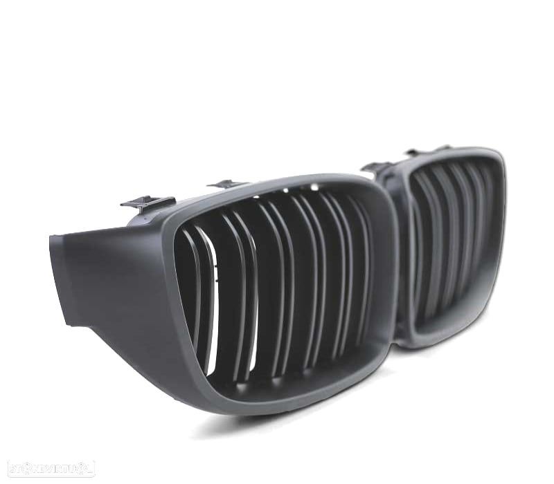 GRELHA FRONTAL BMW F32 F33 F36 LOOK M4 PRETO FOSCO - 2