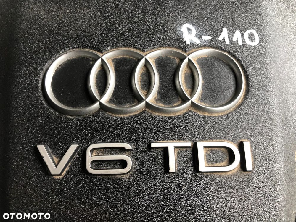 R110 . Pokrywa Silnika Osłona Górna Silnika Audi Q7 4L Audi 3.0 TDI - Gwarancja Wysyłka - 2