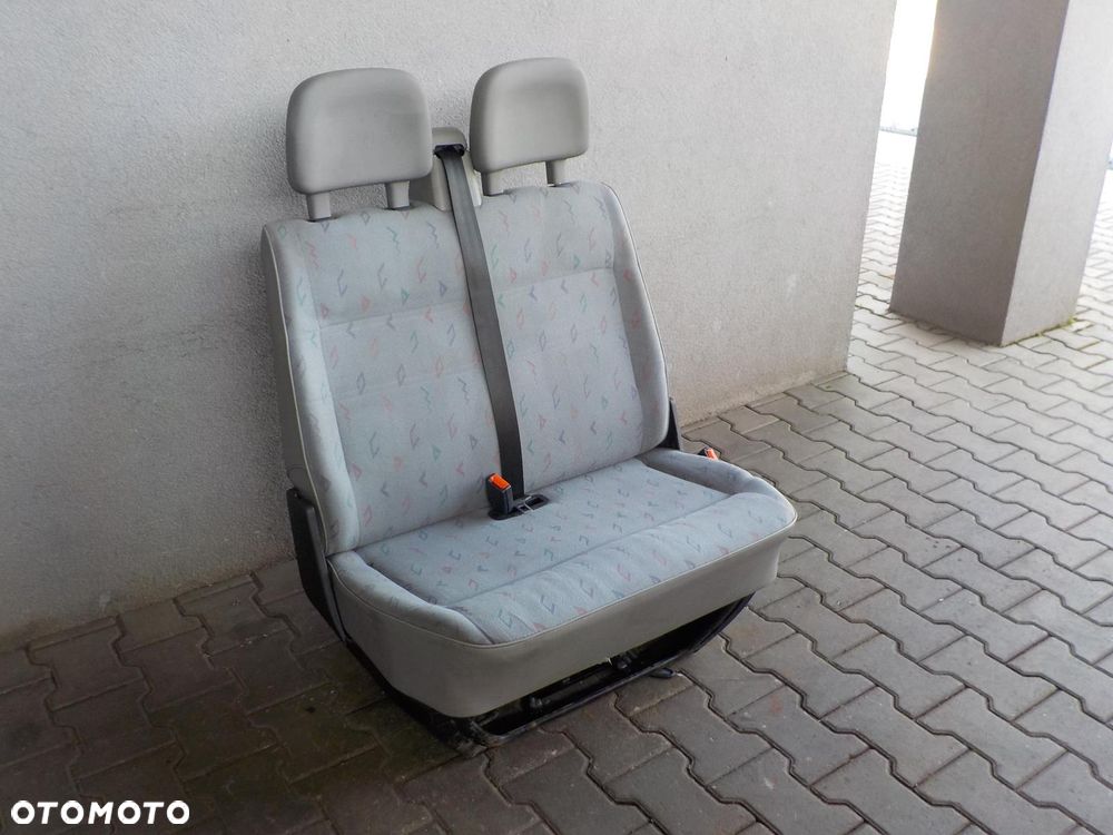 VW T4 SIEDZENIE FOTEL DWÓJKA PODWÓJNY PRZÓD INKA - 1