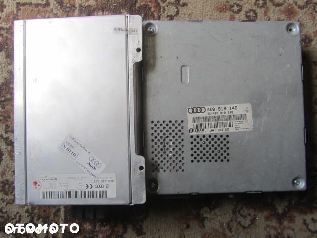 AUDI A8 radio + wzmacniacz Becker  4E0035223 - 1