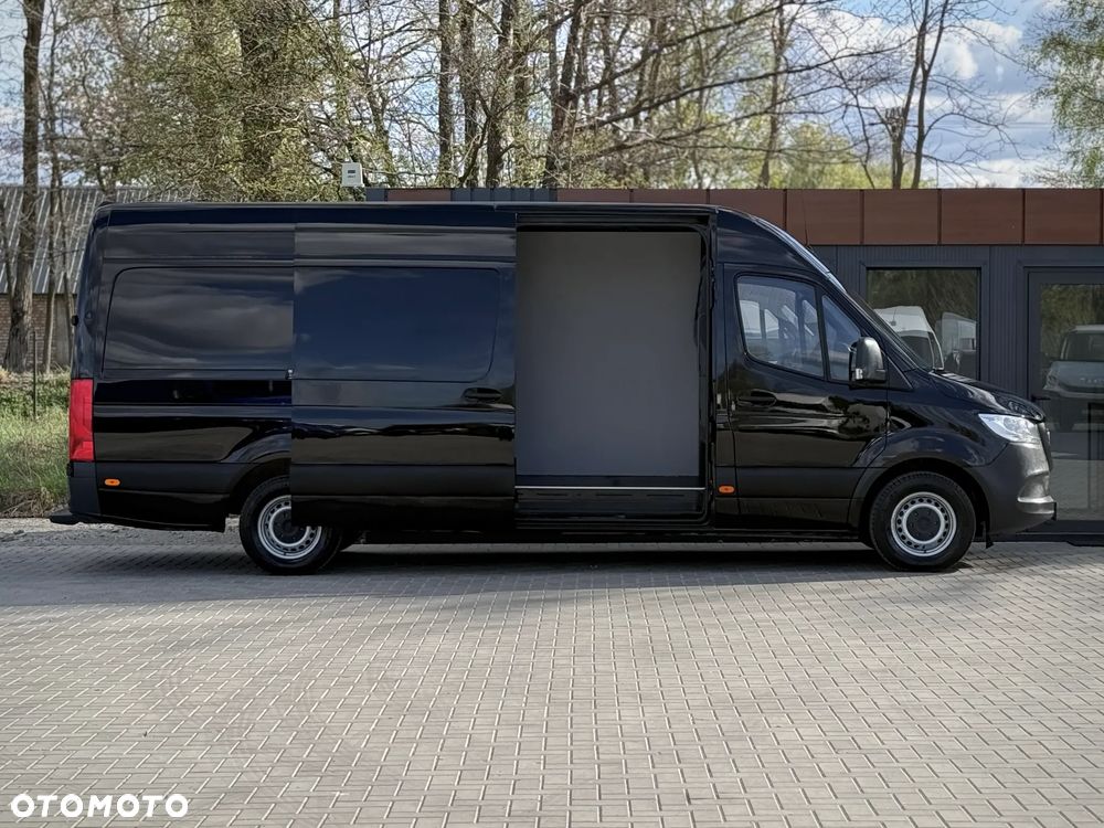 Mercedes-Benz Sprinter 314 CDI / Maxi L3 H2 / 2020 Rok Produkcji /  Automat 7G Tronic / 2.143cm3 OM651 / Czarny / Zarejestrowany w PL - 13