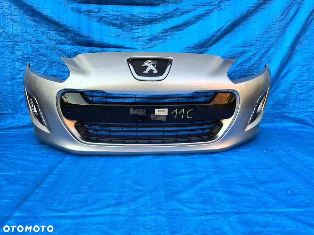 11C Zderzak przód przedni kompletny PEUGEOT 308 T7 LIFT FL LED wysyłka - 2