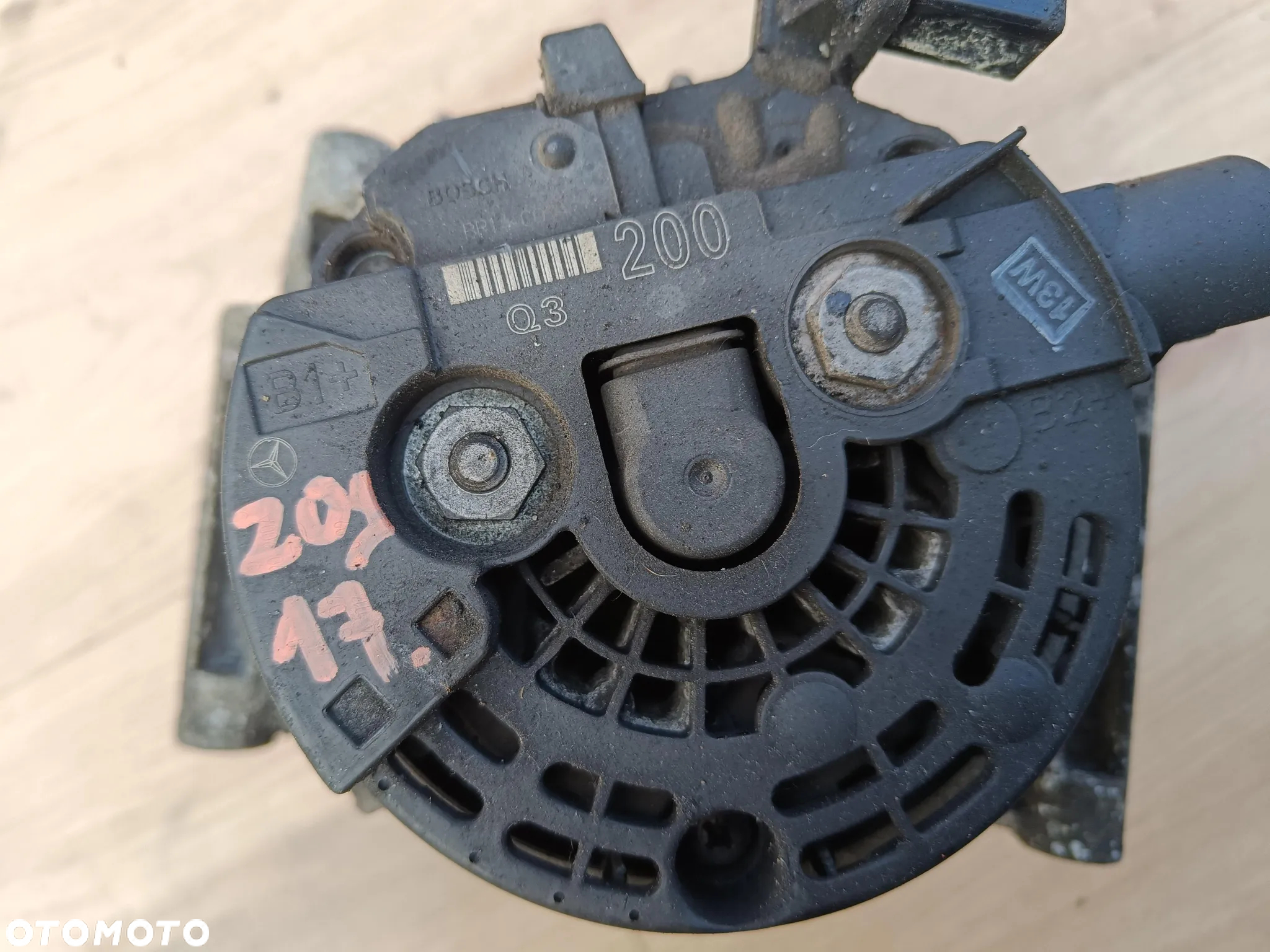 MERCEDES W203 W209 CLK W211 W220 2.2 2.7 3.2 CDI ALTERNATOR SPRAWNY A0141540702 - 2