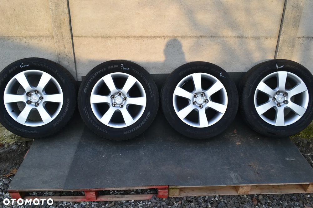 HYUNDAI SANTA FE TUCSON ALUFELGI FELGI ALUMINIOWE 7x18 ET41 5x114,3 - 1