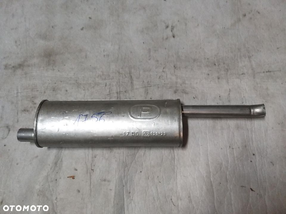 TŁUMIK KOŃCOWY tylny  Opel Astra 92-96/Kadett E 84-91 Sedan KADETT 84-98 ROK.   5852856 5852989