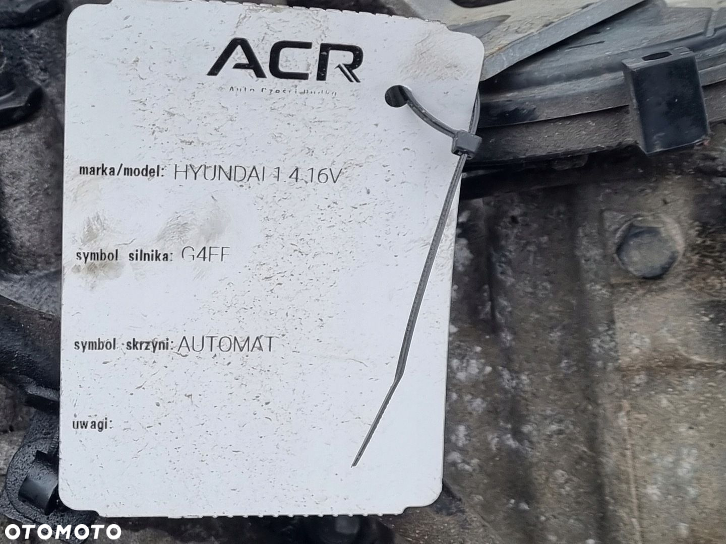 Hyundai Accent III GL MC 1.4 16V G4EE AUTOMATYCZNA SKRZYNIA BIEGÓW TANZR - 8