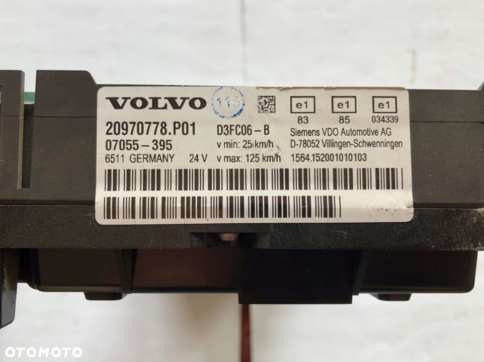 ZEGARY LICZNIKI VOVLO FL 7 EURO 5 2008r 20970778 - 3