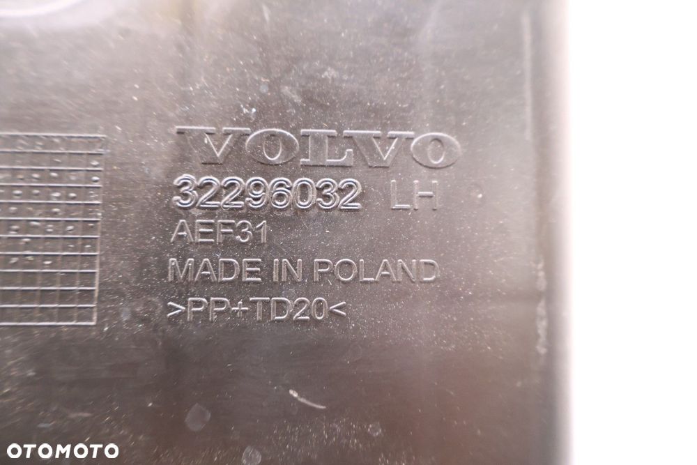 VOLVO XC60 II ŚLIZG ZDERZAKA LEWY TYŁ 32296032 - 4