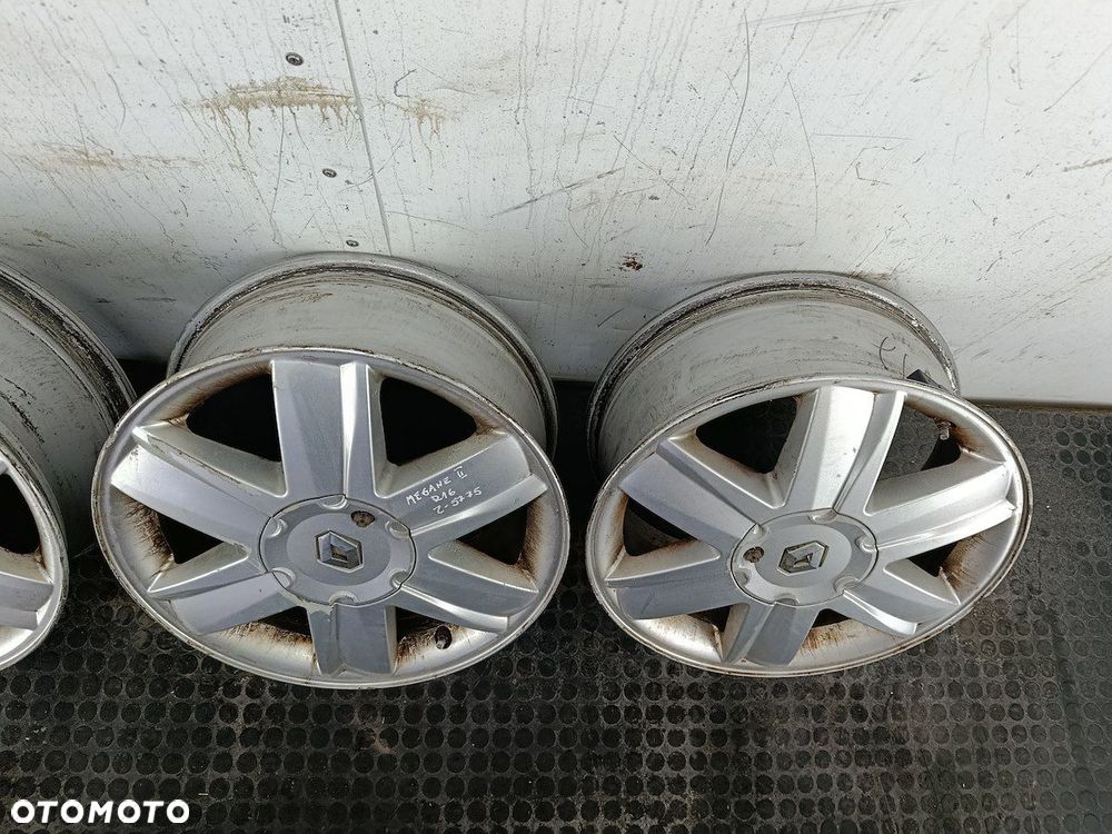 FELGI ALUMINIOWE KOMPLET 16 RENAULT MEGANE II 6,5JX16H4ET49 - 7