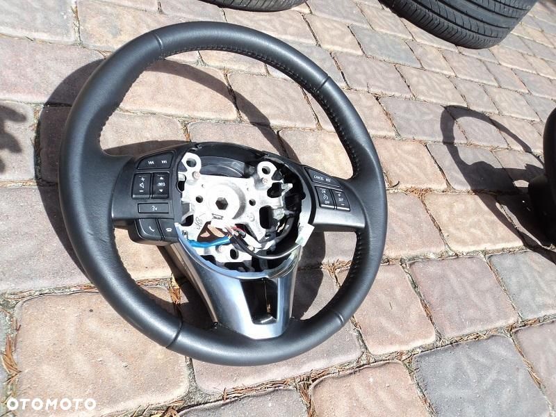 MAZDA CX-5 2012 16 KIEROWNICA WIELOFUNKCYJNA SKÓRA - 1