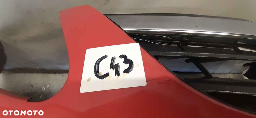 ^ ZDERZAK PRZÓD PRZEDNI DO CORSA D Y547 CZERWONY HALOGENY - 2