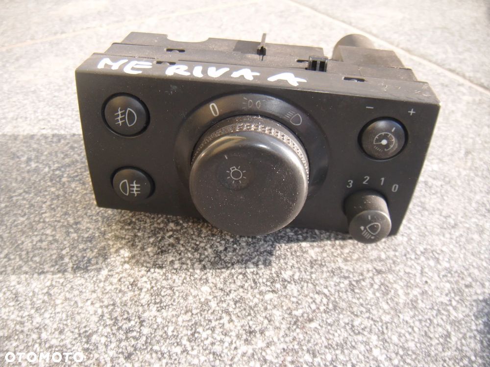 opel meriva a 03r włącznik świateł wersja z halogenami - 1