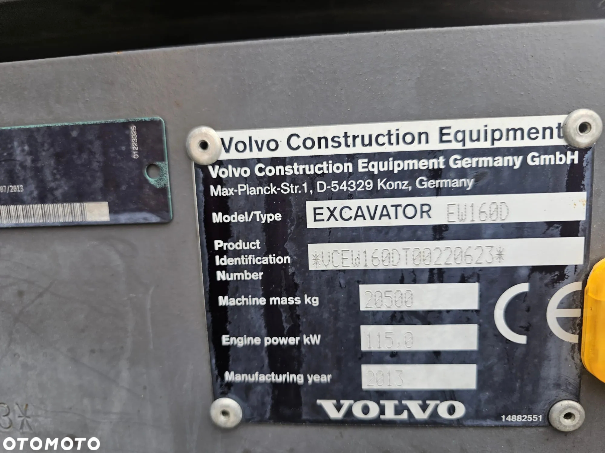 Volvo EW160D EW160 EW 160 D - 25