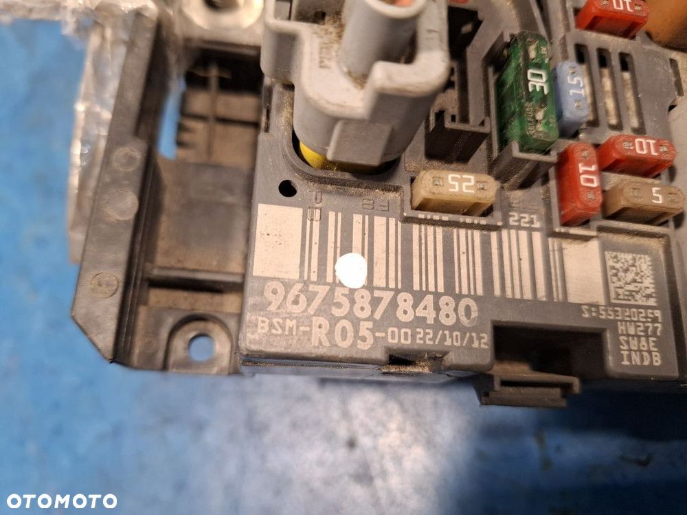 PEUGEOT PARTNER MODUŁ BSM 9675878480 - 2