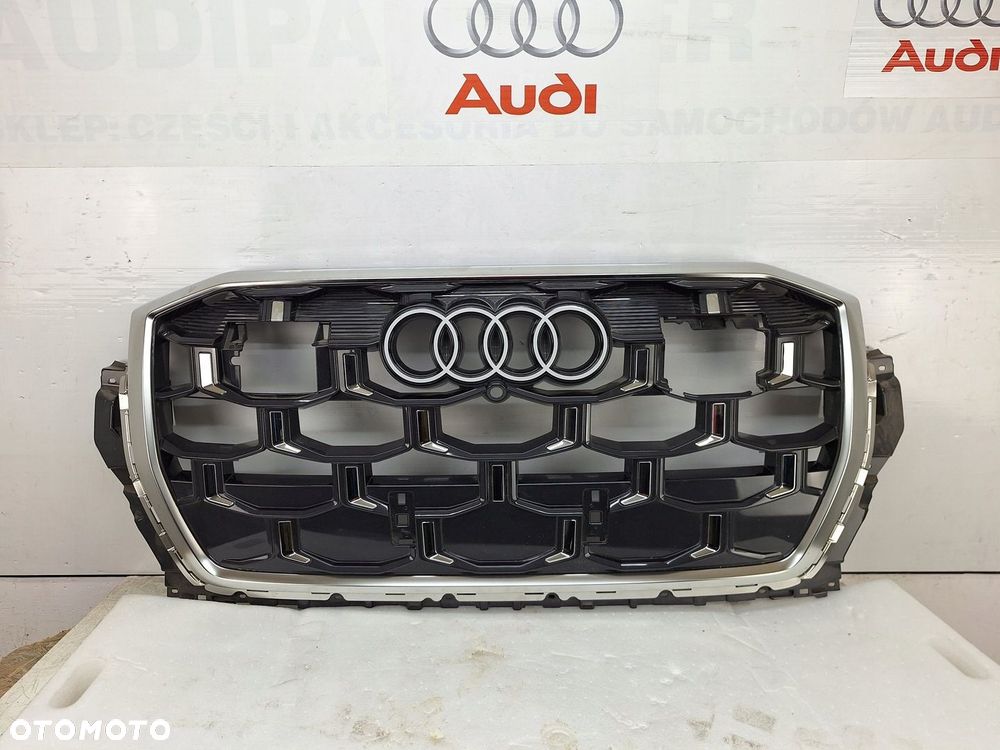 GRILL ATRAPA AUDI SQ7 Q7 4M 4M0 2024 NOWY CHROM OE 4M0853651BD S-LINE LIFT - 1