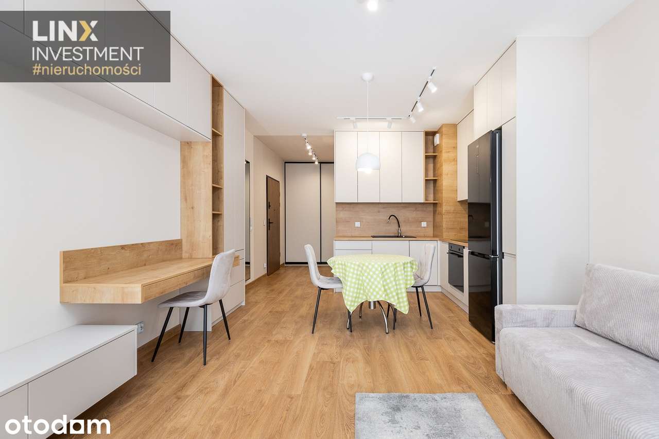 Nowoczesne mieszkanie typu studio 35 m2, WITA, balkon, klimatyzacja