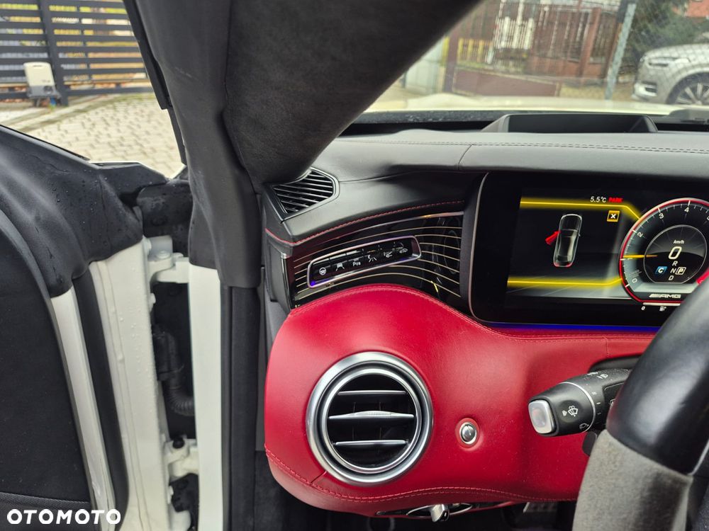 Mercedes-Benz Klasa S AMG 63 4Matic+ AMG Speedshift 9G-MCT Yellow Night Edition - 10