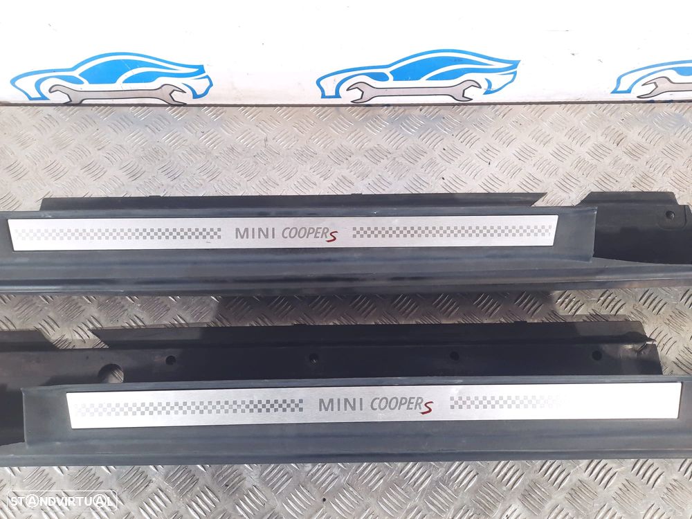 EMBALADEIRA EMBALADEIRAS MINI COOPER S R57 LCI CABRIO 51777147916 7147916 51777147915 7147915 R56 R58 R59 SAIA SAIAS LATERAL LATERAIS - 1