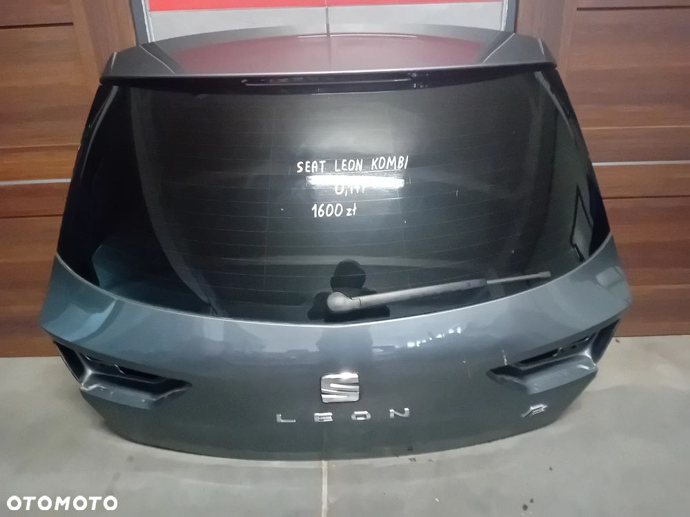 klapa pokrywa bagażnika Seat Leon III kombi 2014 kolor LX7R - 3