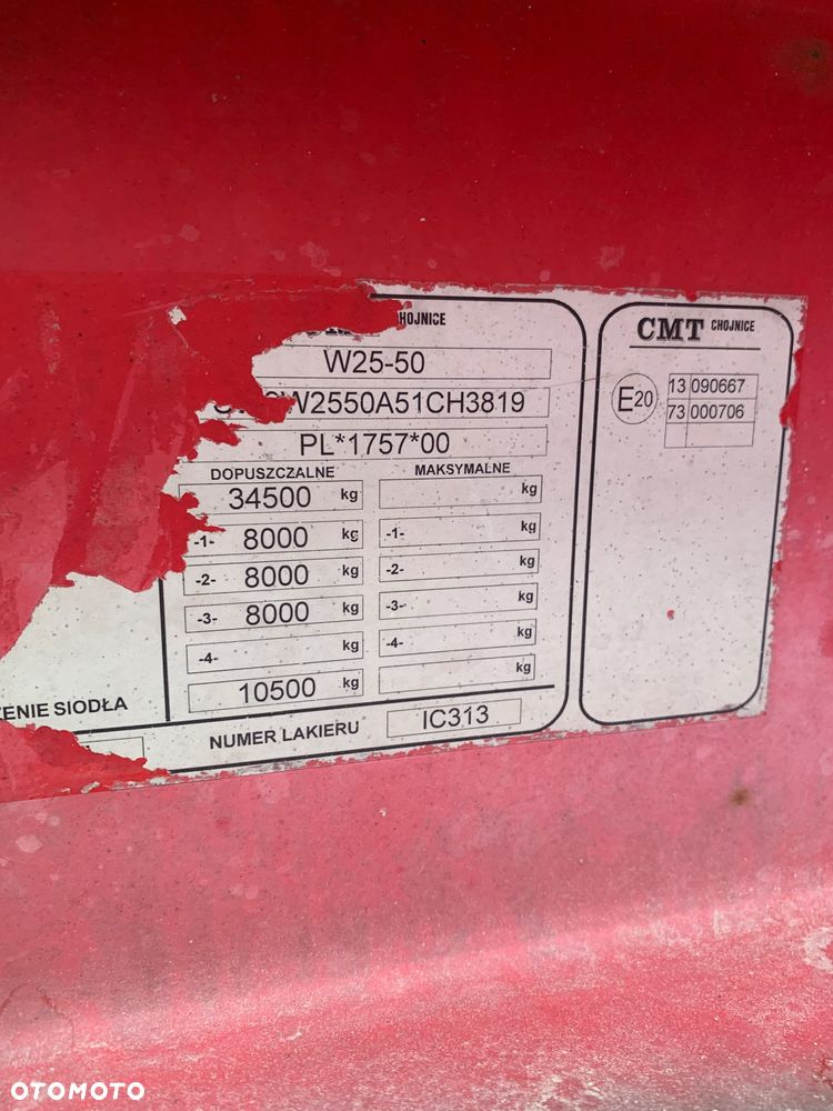 Cmt W25 Chojnice ładowność 27500 - 7