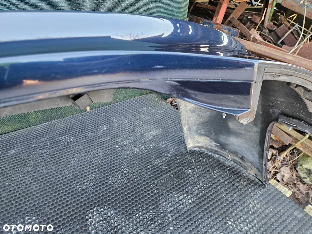 Zderzak Tył Tylny 4F5807511A 4F0807521A Granatowy LZ5D Dwa Wydechy Dyfuzor Audi A6 C6 Sedan - 23