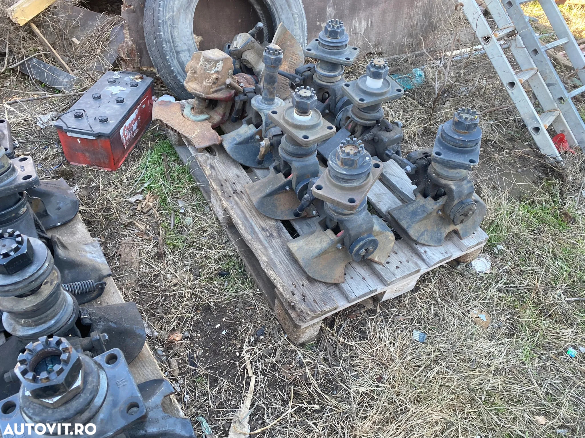Sistem de cupla complet - Cuple Remorcare originale cu bolt pentru camion Scania Man Daf Iveco Mercedes Renault - 9