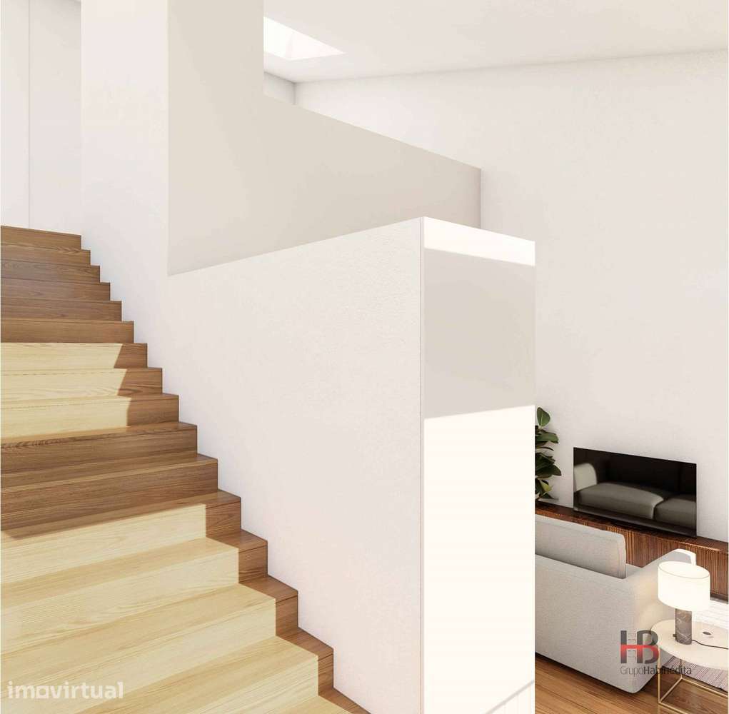 T1 Mezanino em Matosinhos Sul | Junto ao Mercado | Design Moderno - Grande imagem: 4/8