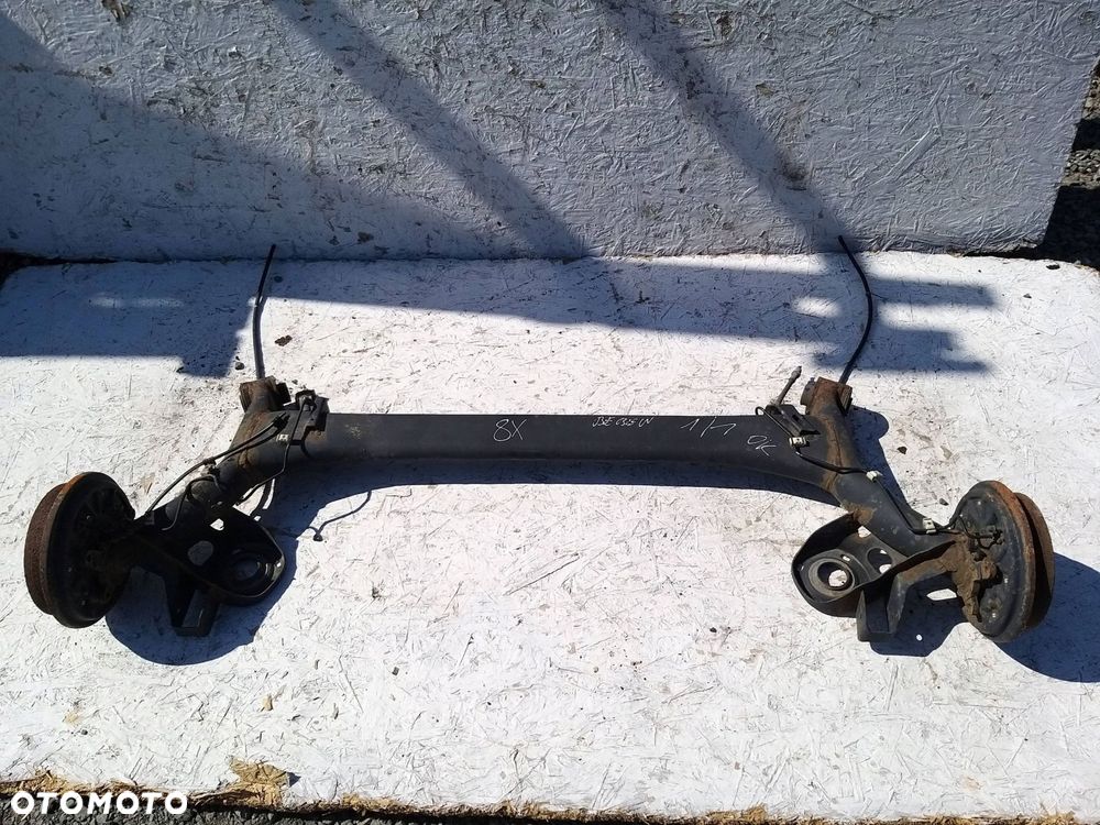 vw polo 6r 6c ibiza 6j fabia iii audi a1 oś belka zawieszenie tył bębny - 1
