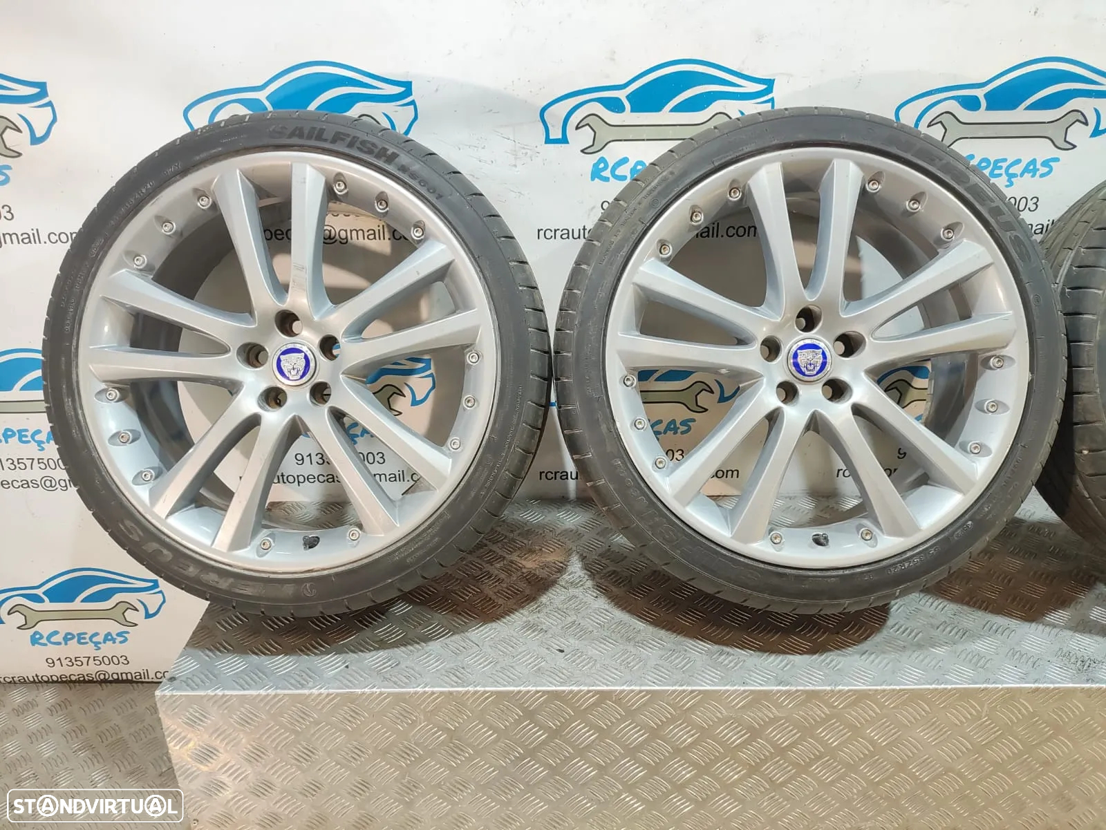 Jantes 20 originais JAGUAR XF X250 8,5J ET49 5x108 - 4