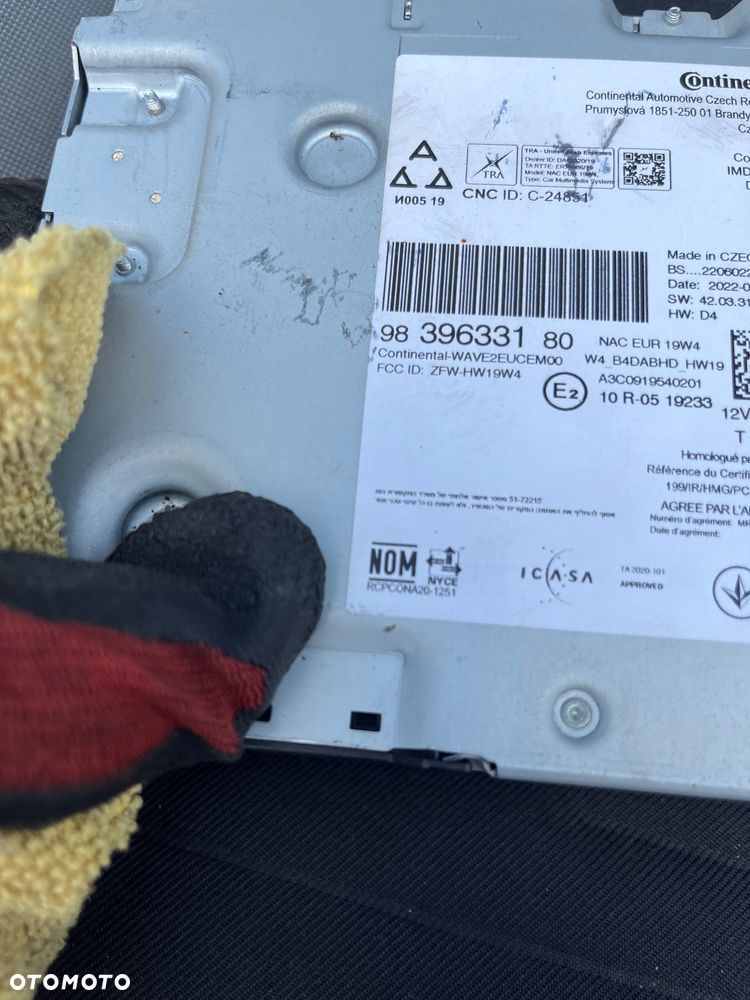 Radio Nawigacja Tuner Peugeot Opel Citroen - 3