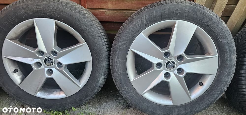 4x Felgi aluminiowe Skoda 16” 5x112 - 2