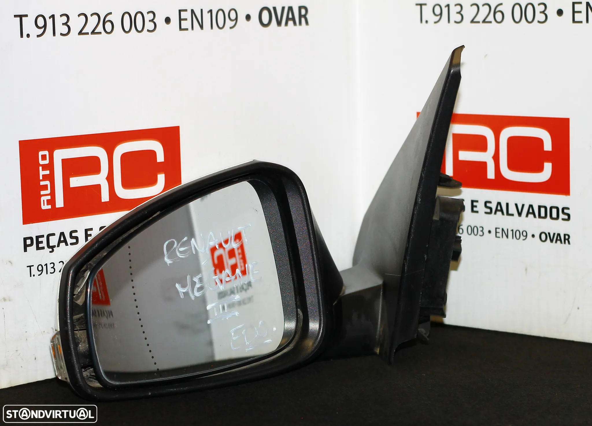 ESPELHO RETROVISOR ESQUERDO RENAULT MÉGANE III - 2