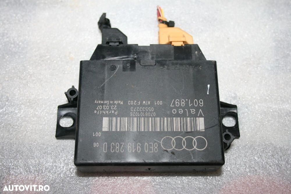 Modul Senzori Parcare Audi A4 B7 An 2004-2008 Livram Oriunde In Tara - 2