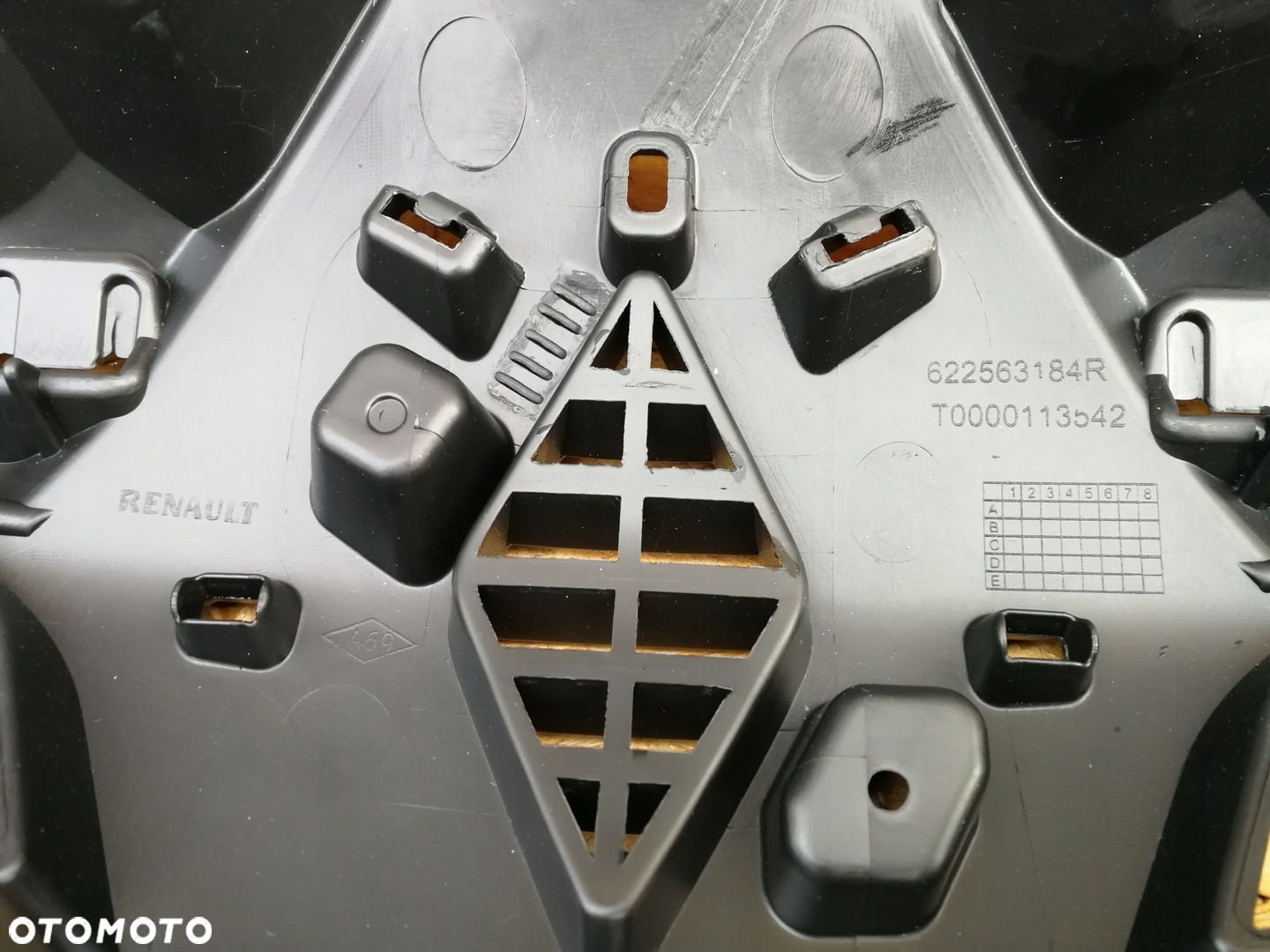 RENAULT CLIO 4 IV 11- ATRAPA KRATKA STELAŻ GRILL ZDERZAKA PRZÓD 622563184R - 7