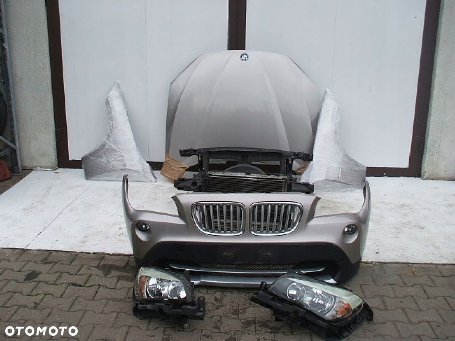 BMW X1 E84 MASKA BŁOTNIK ZDERZAK CHŁODNICE LAMPY WZMOCNIENIE PRZÓD A72 - 1