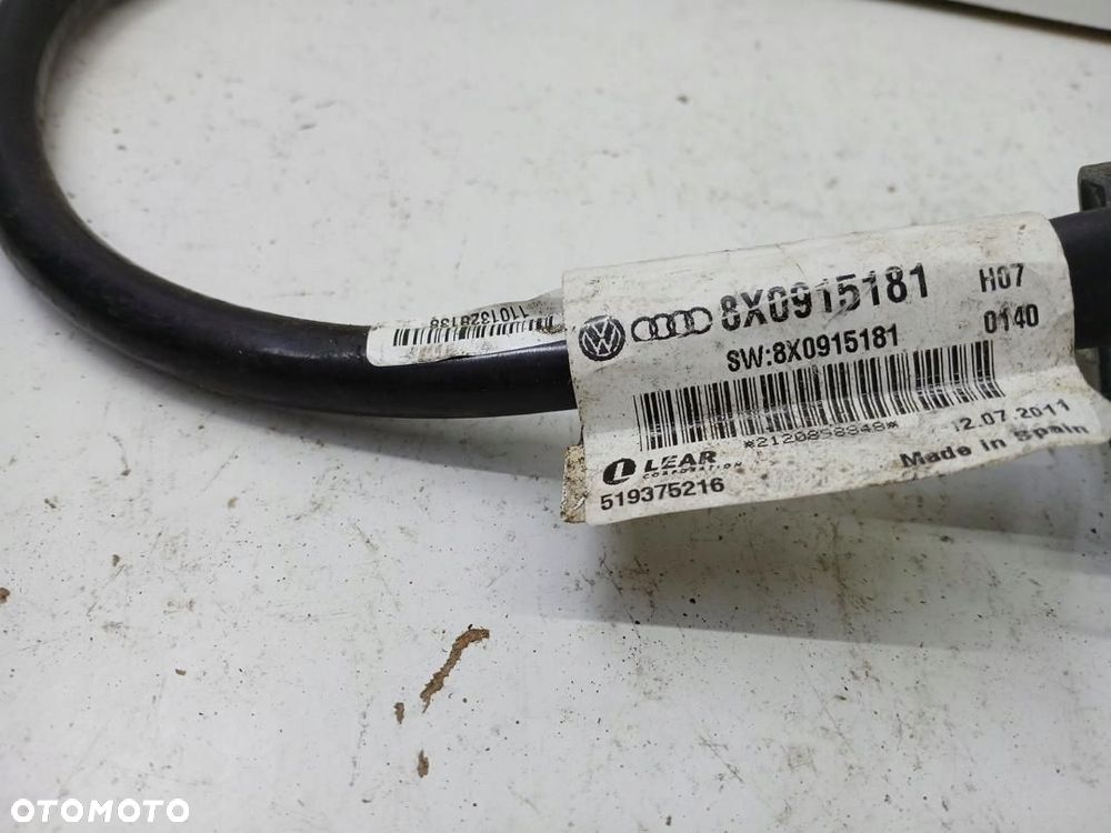 KLEMA MINUSOWA PRZEWÓD AKUMULATORA AUDI A4 B8 A5 8T A6 C7 8X0915181 - 3