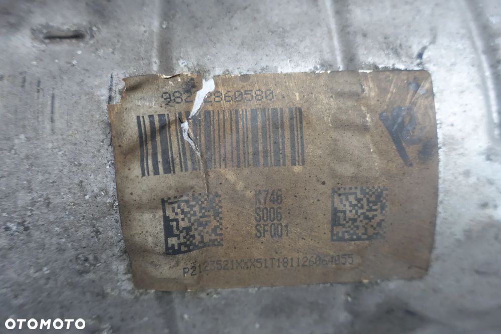 KATALIZATOR DPF BERLINGO IV 18r. 1.5 HDI 9822860580 - 2