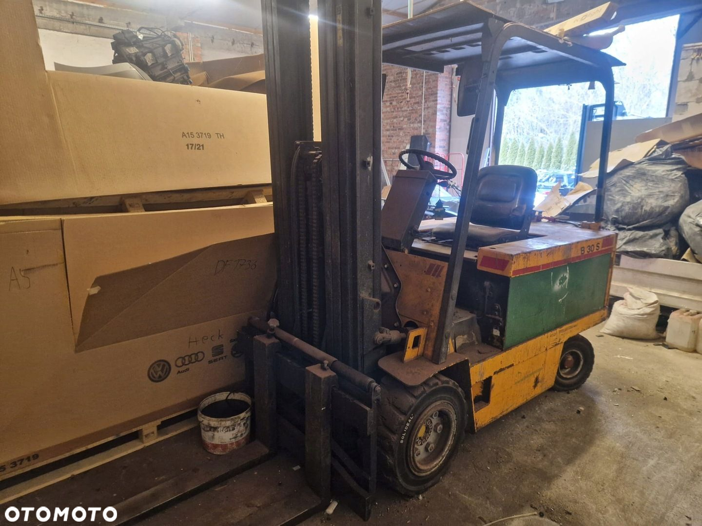 WÓZEK WIDŁOWY DAEWOO B30S MASZT SILNIK KOMPLETNY - 6