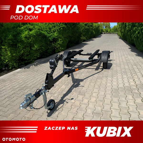Głowacz przyczepa pod skuter malowana