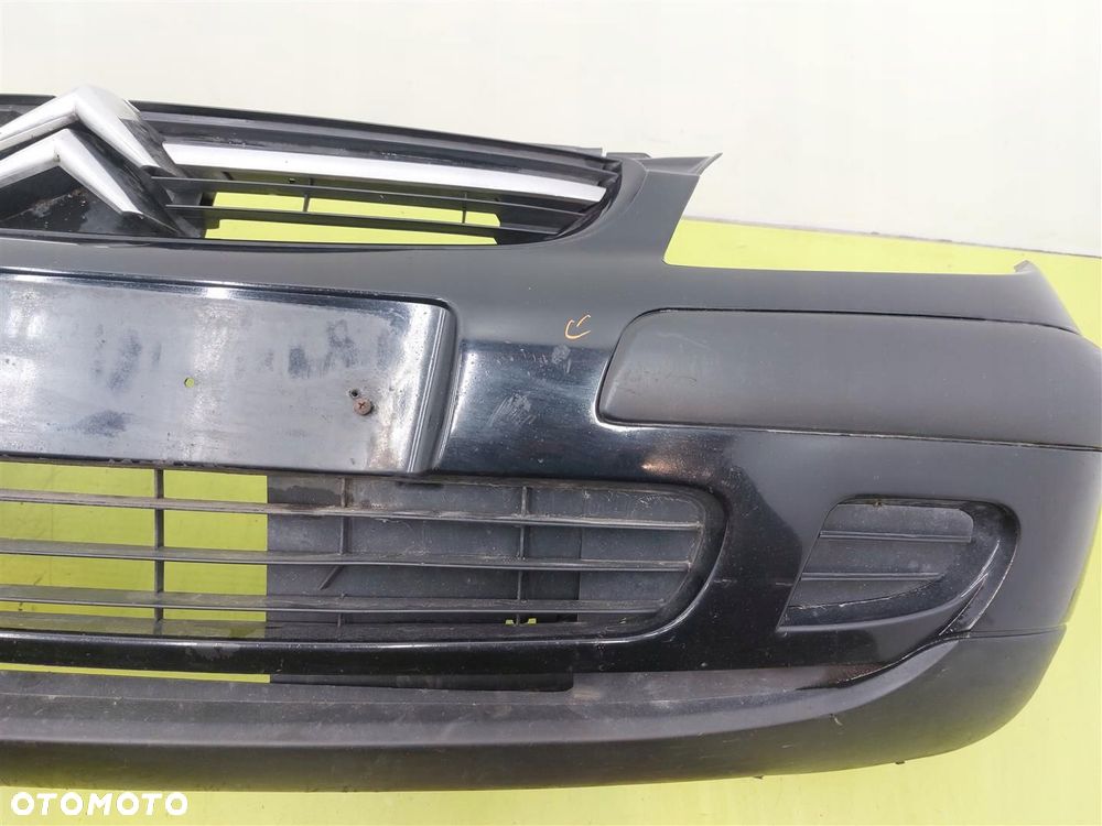 Zderzak przód przedni Citroen C5 I 2001-2004 PRZED LIFT EXYB CZARNY - 4