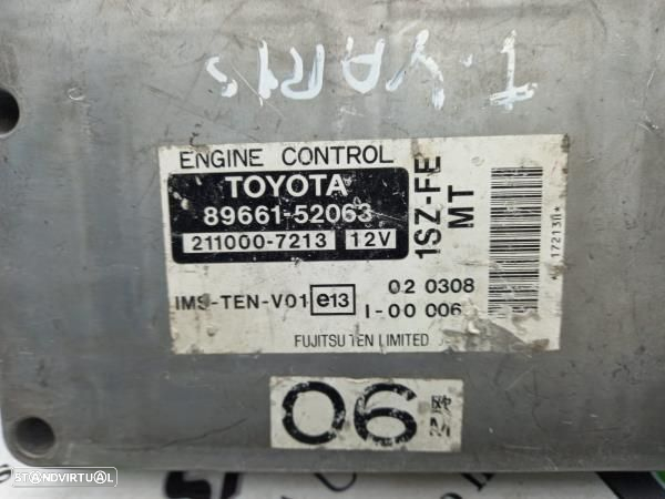 Centralina Motor Toyota Yaris (_P1_) - 2